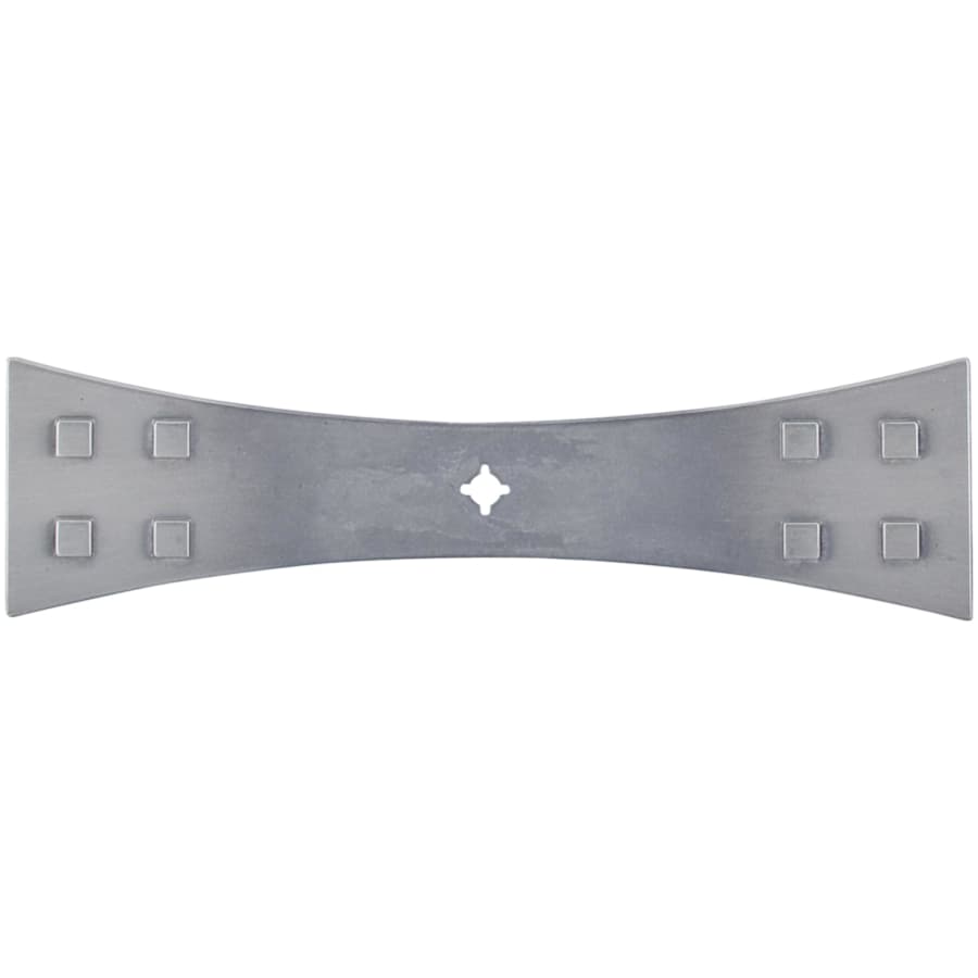 Top Knobs Mission 5-1/32 Inch Knob Backplate from the Chateau II Series Pewter