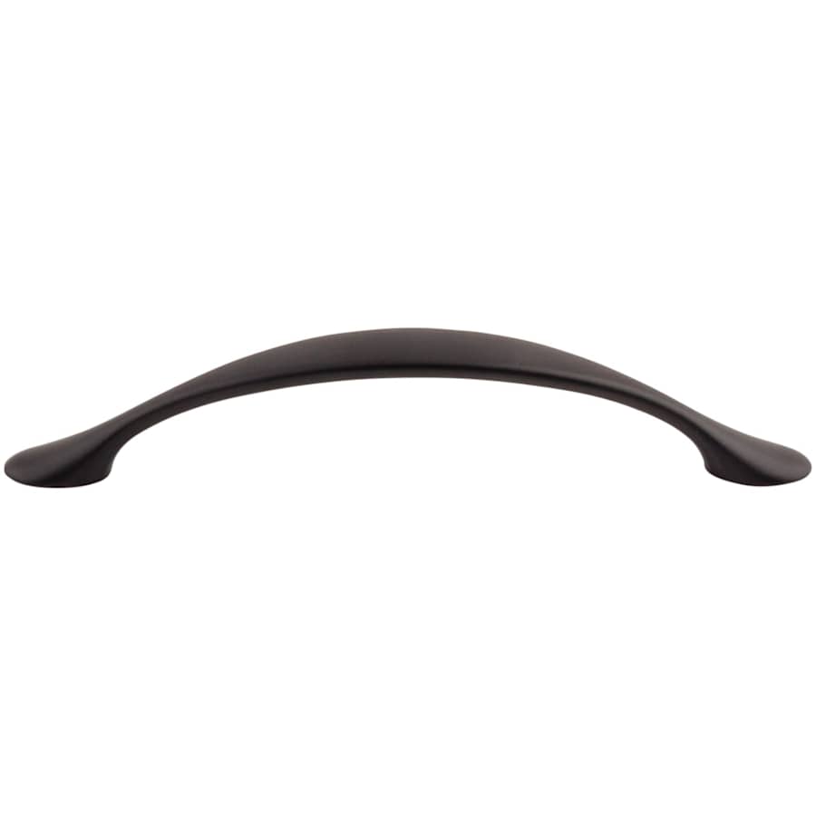 Top Knobs Hartford 5-1/16 Inch Center to Center Arch Cabinet Pull from the Nouveau II Collection Flat Black