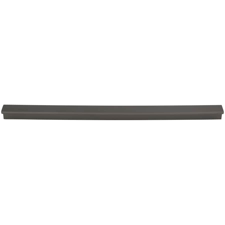 Top Knobs Minetta 12 Inch Center to Center Finger Cabinet Pull Ash Grey