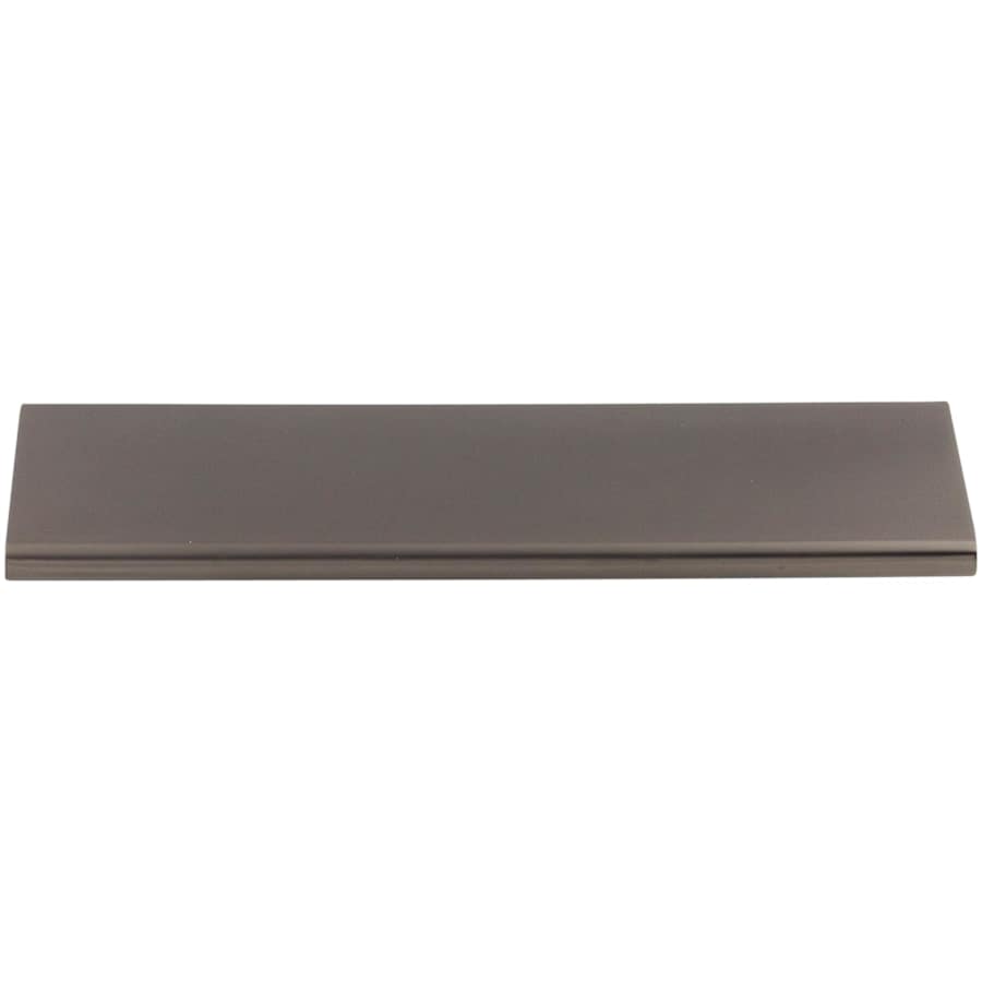 Top Knobs Europa 5 Inch Center to Center Finger Cabinet Pull from the Mercer Series Ash Gray