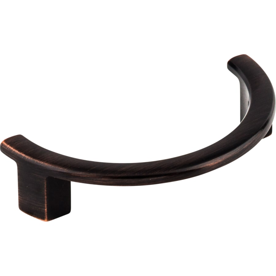 Top Knobs TK53BLK Half Circle 3-1/2 Inch Center to Center