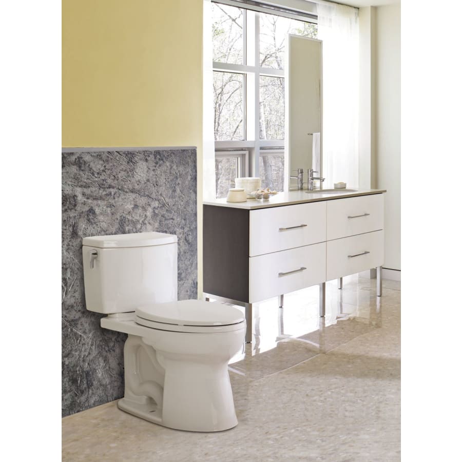toto TOTO CST454CEFG#01 Drake II Two Piece Elongated 1.28 GPF