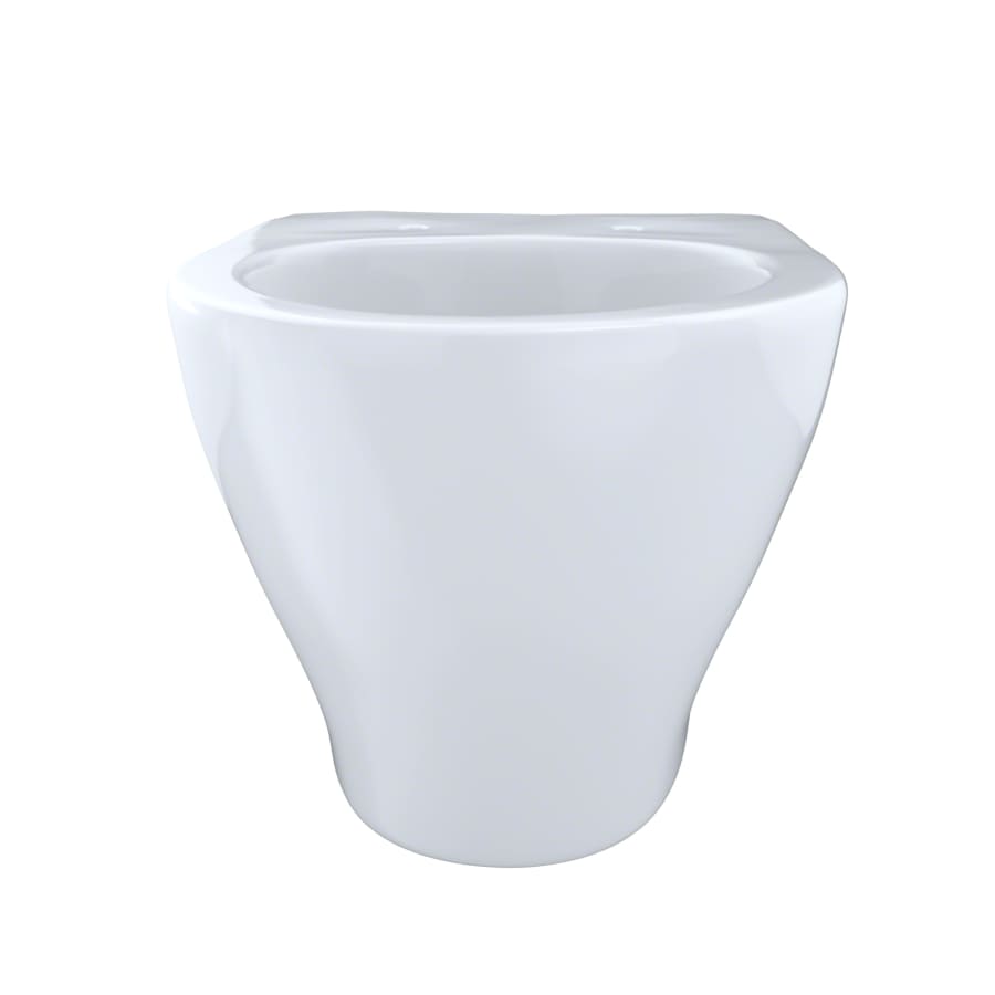 TOTO CT418FG#01 Aquia Elongated 0.8 GPF Toilet Bowl Only with Dual