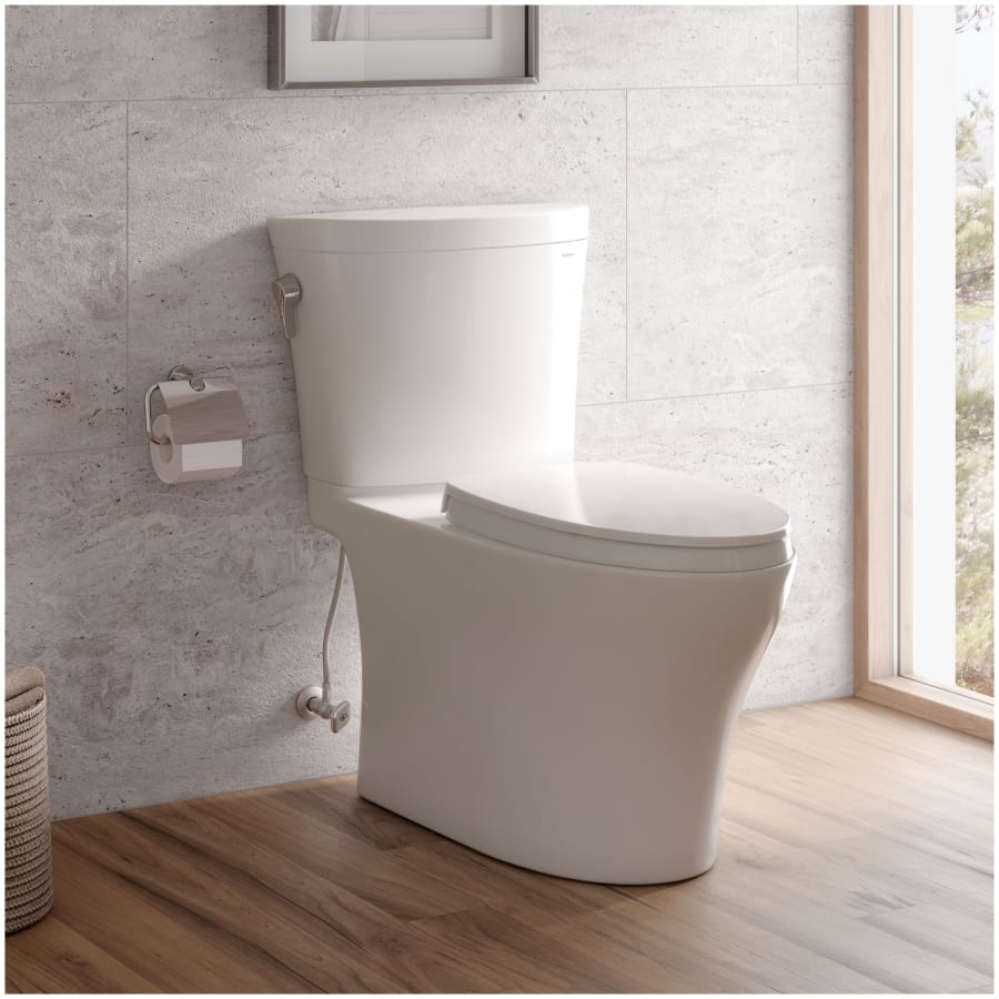toto TOTO CT449CFG#01 SP Square Shape Wall Hung Bowl, Cotton