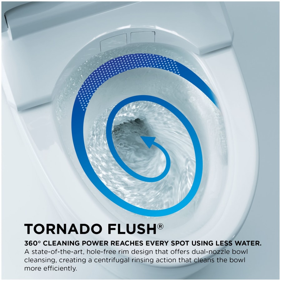 TOTO MS474124CEFG#01 Vespin II 1.28 GPF Two Piece | Build.com