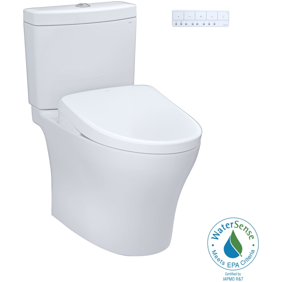 TOTO　UGW102W#NW1 TOTO WASHLET+ Legato One-Piece Elongated 1.28 GPF Toilet and