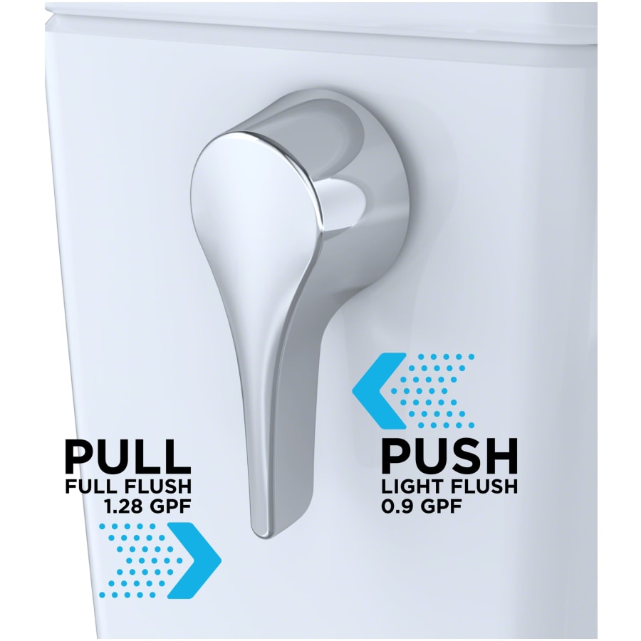 TOTO MW4484726CEMFGN#01 Aquia IV 0.9 / 1.28 GPF Dual Flush Two