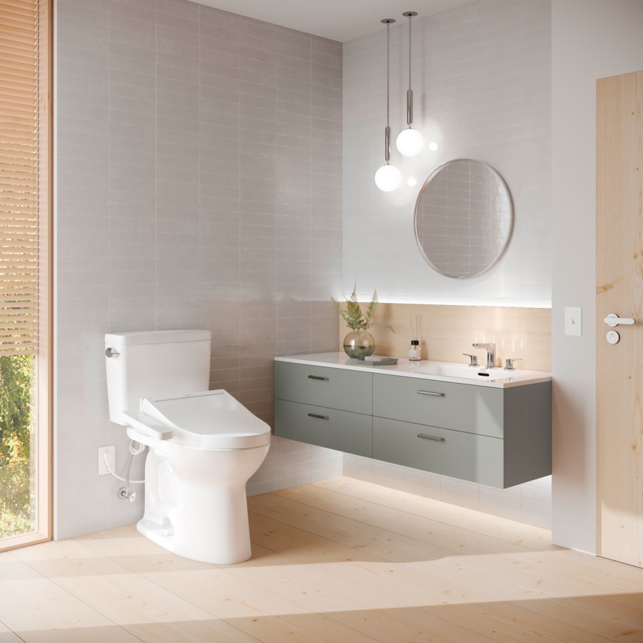 TOTO SW3023#01 KC2 Washlet Round Soft Close Bidet Seat TOTO SW3023#01 KC2 Washlet Round Soft Close Bidet Seat