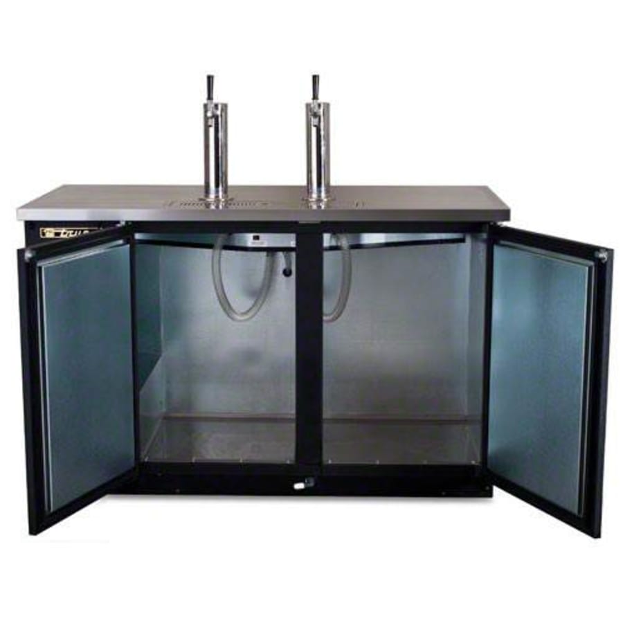 True TDD 2 HC 59 Inch Wide 2 Keg Direct Draw Beer Build