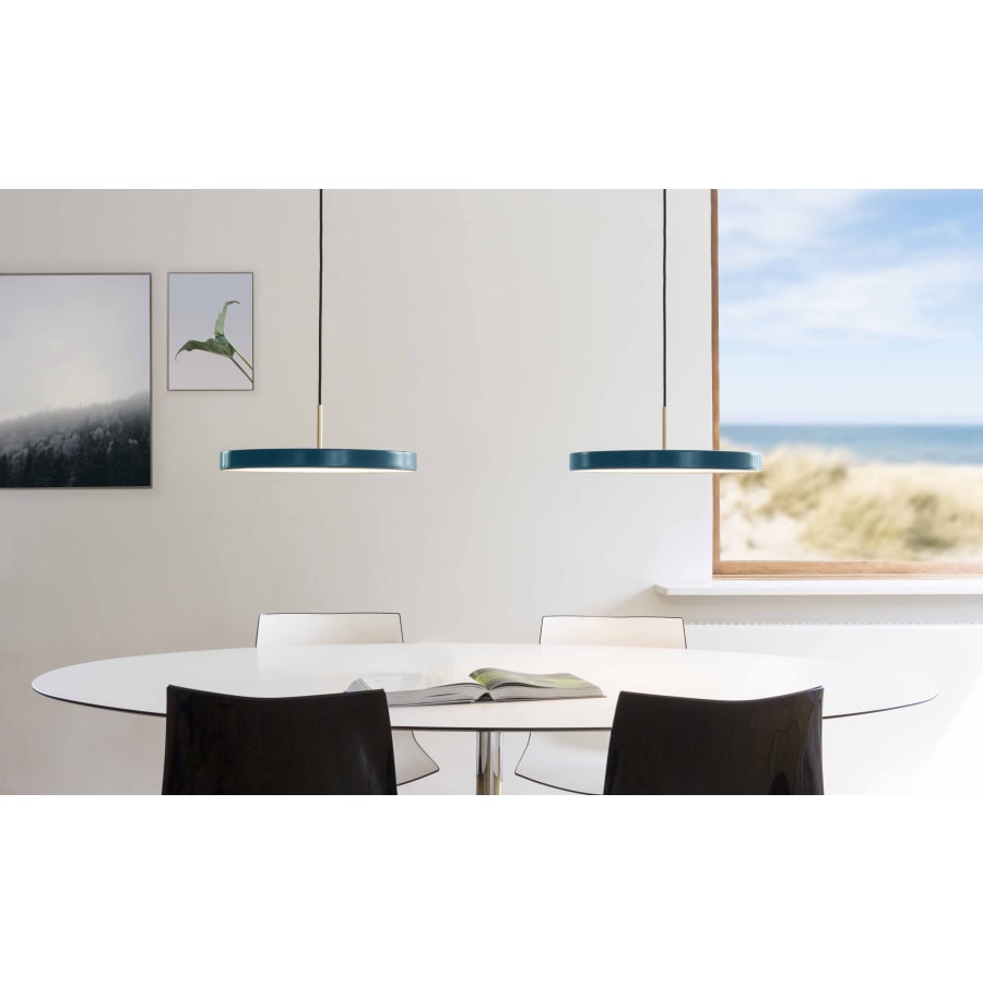 UMAGE 2177 Asteria Medium 17 LED Pendant with Acrylic Build