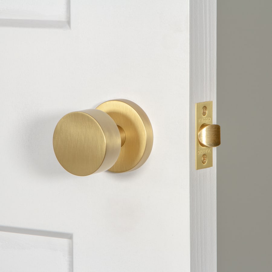 Viaggio 622307 Circolo Solid Brass Privacy Door Knob Set Viaggio 622307 Circolo Solid Brass Privacy Door Knob Set