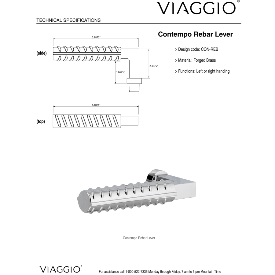 viaggio-clomltcon-reb_sd_rh-handle-lever-details-405 viaggio-clomltcon-reb_sd_rh-handle-lever-details-405