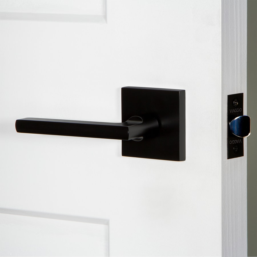 Viaggio 622743 Quadrato Hammered Solid Brass Privacy Door