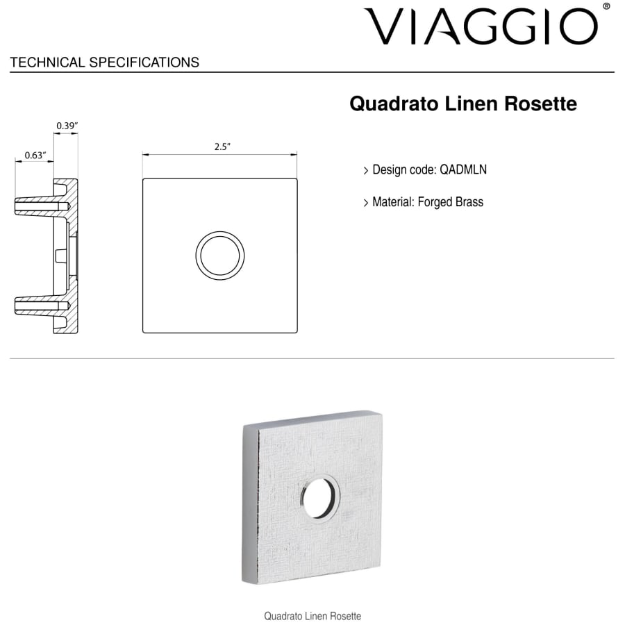 Backplate - Rosette Details