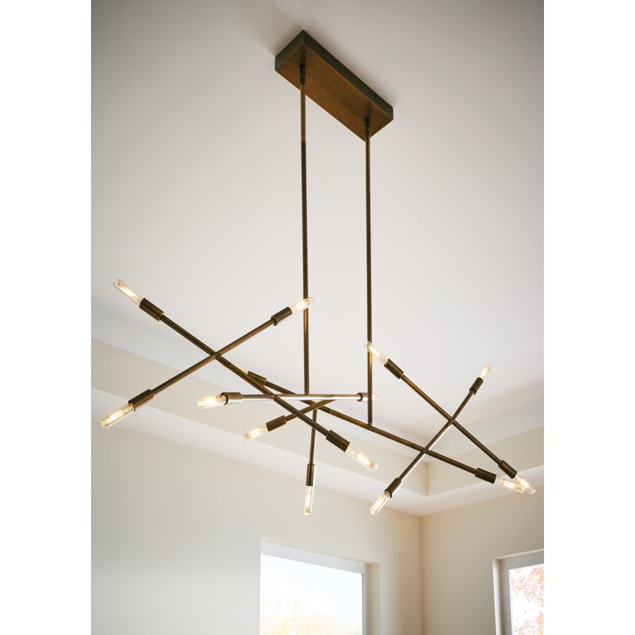 Visual Comfort Line 14 Light 48" Wide Linear Chandelier