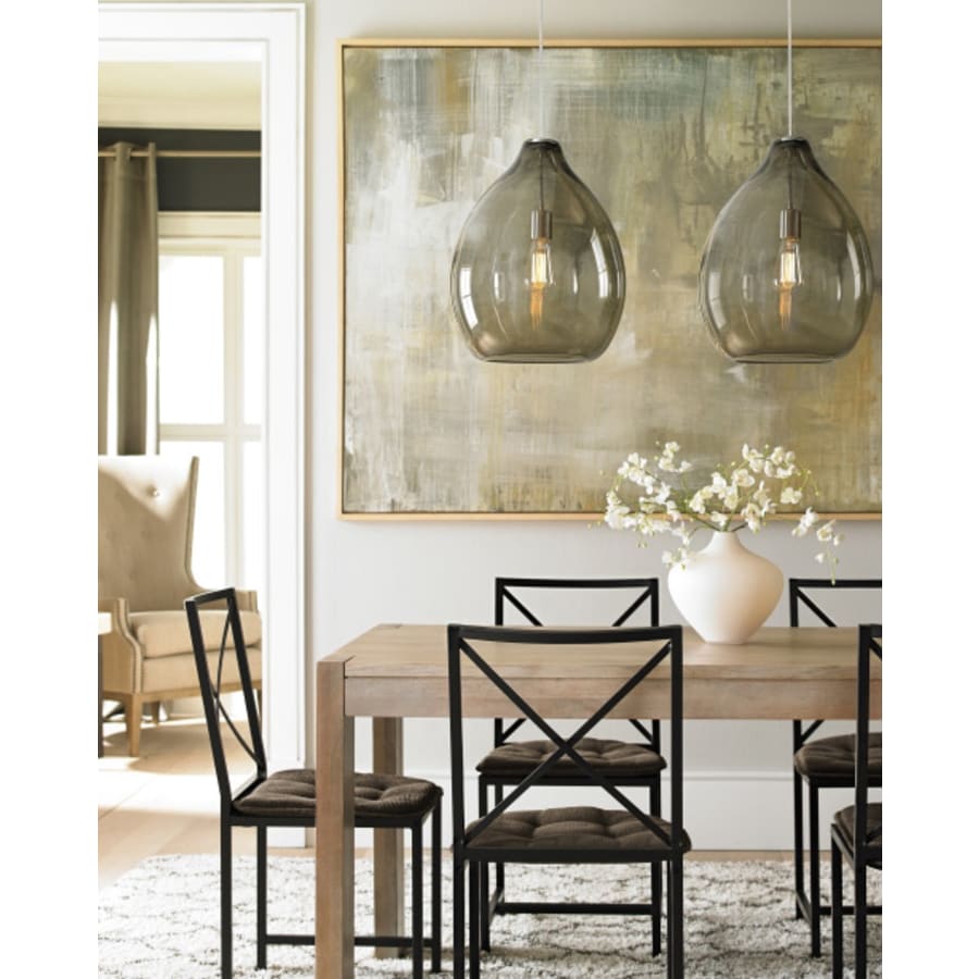 Visual Comfort 700TDQNTPCNB Quinton 16 Wide Pendant Build
