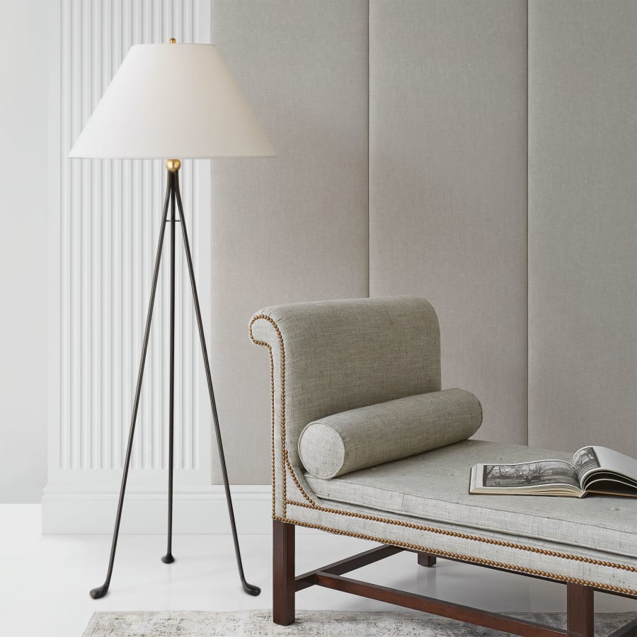 Visual comfort tripod floor lamp outlet