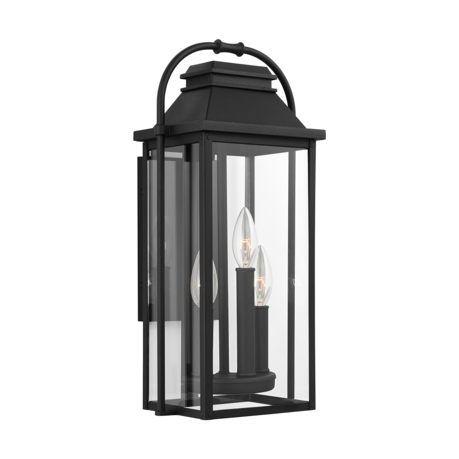 Visual Comfort Wellsworth 3 Light 18" Tall Outdoor Wall Sconce