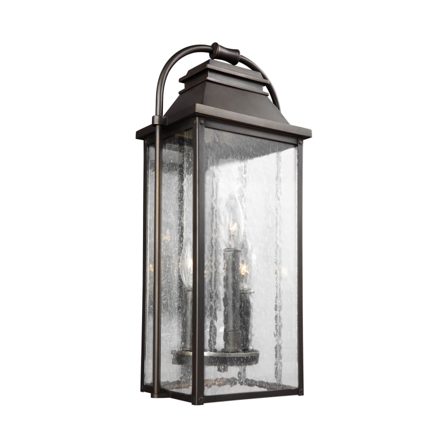 Visual Comfort Wellsworth 3 Light 18" Tall Outdoor Wall Sconce - Thumbnail 4