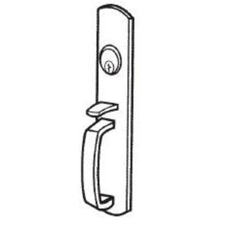 Von Duprin Night Latch Handle Trim for 98 and 99 Series Rim Exit Device Oil Rubbed Bronze