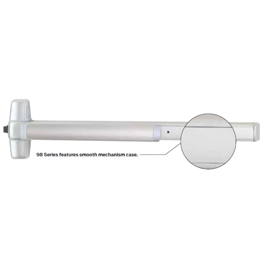 Von Duprin-9875EO3-Smooth case