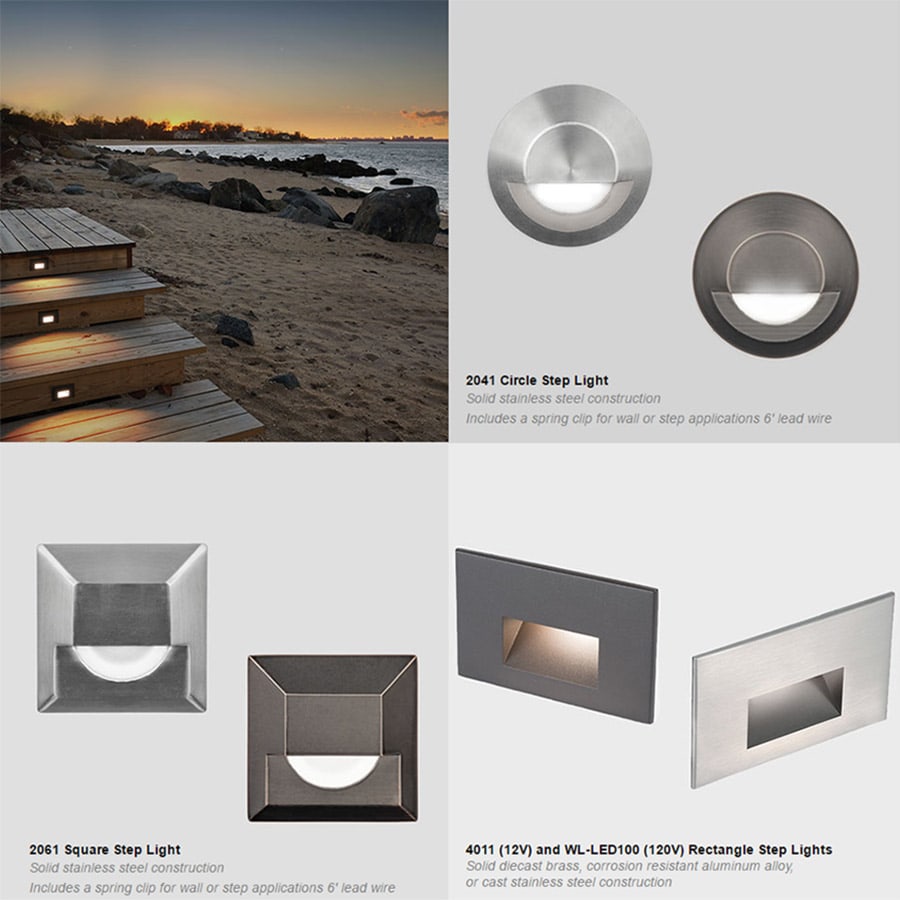 Wac ledme step light online
