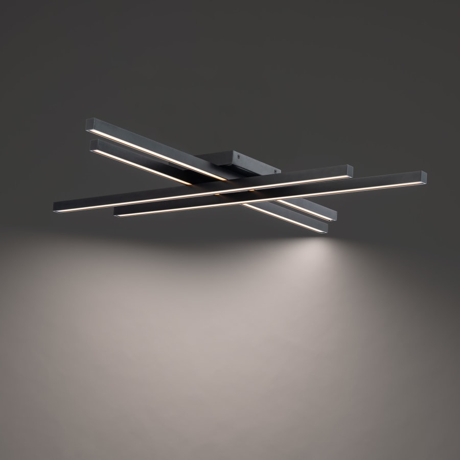 高い素材 WAC Lighting FM-73142-BK Parallax 42 自転車本体