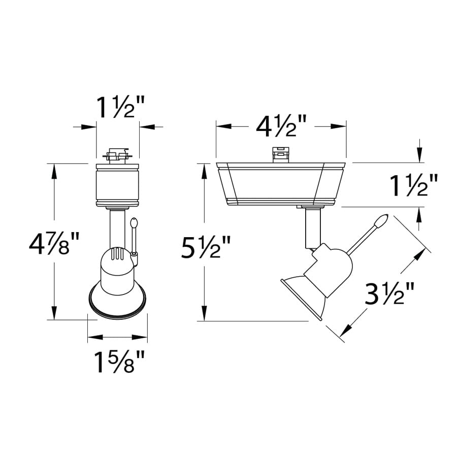 WAC Lighting-LHT-816LED-Line Drawing