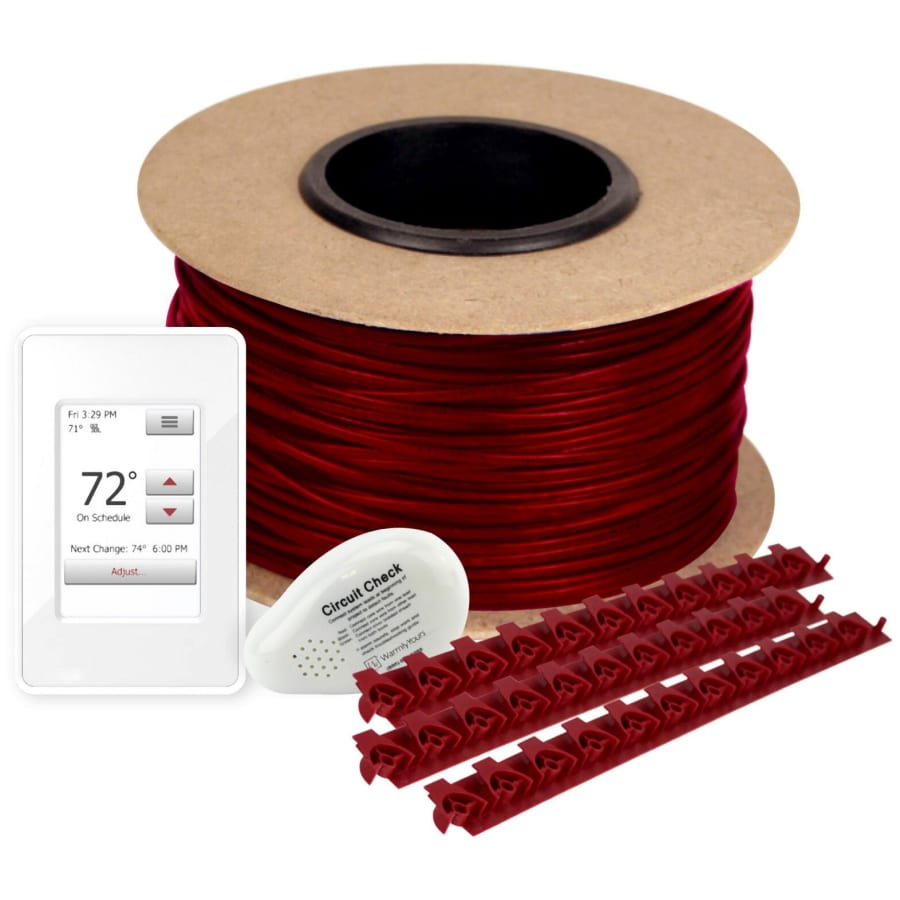 WarmlyYours 395 ft. Cable System with Touch Screen Thermostat