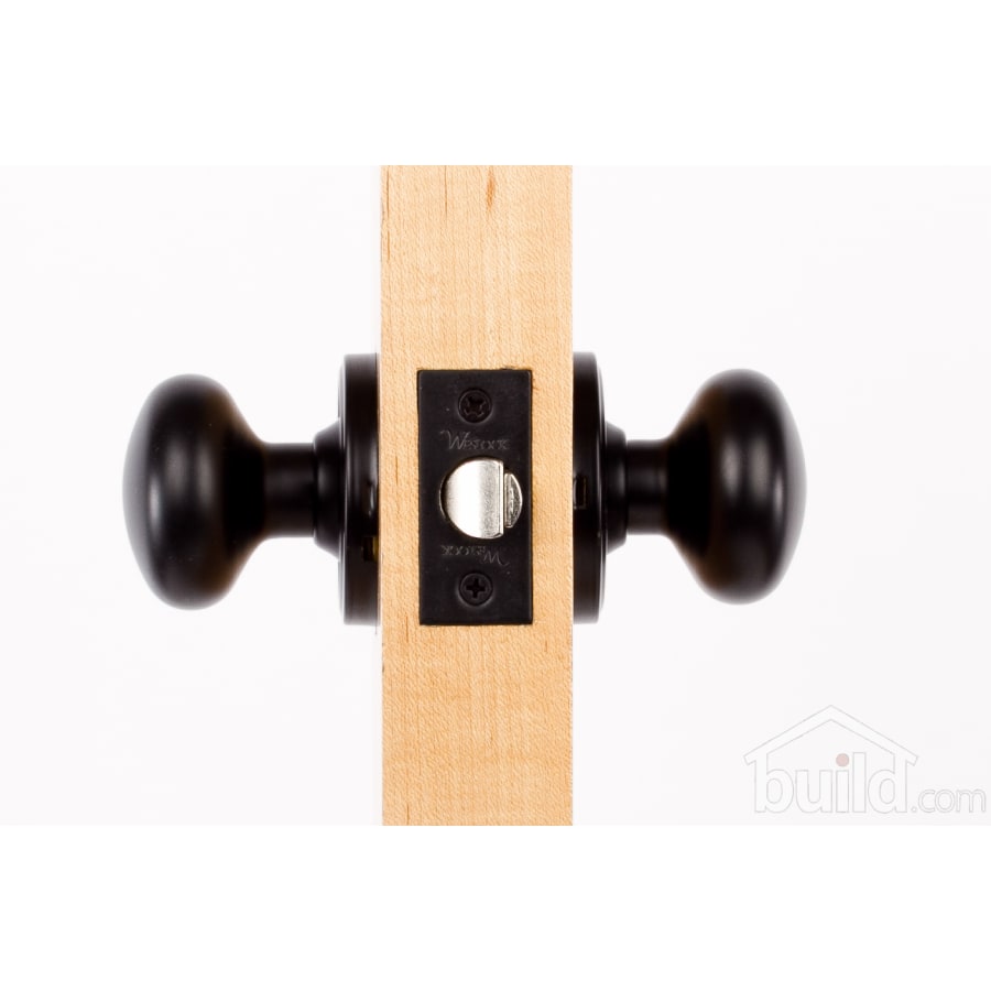 Impresa Series 610I Privacy Knob Set Door Edge View