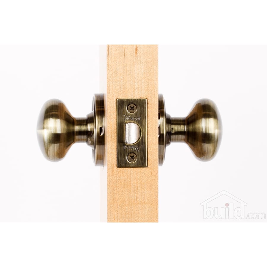 Impresa Series 610I Privacy Knob Set Door Edge View