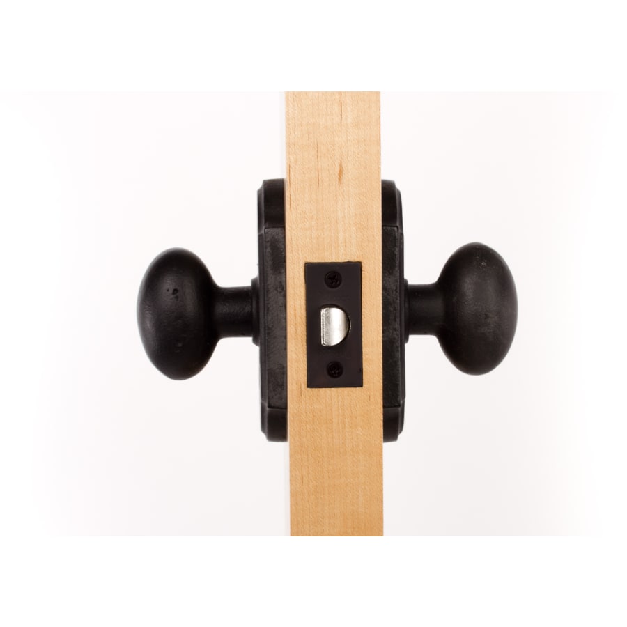 Durham Series 7100M Passage Knob Set Door Edge View