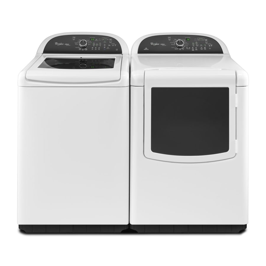 Whirlpool cabrio platinum wed8500b top