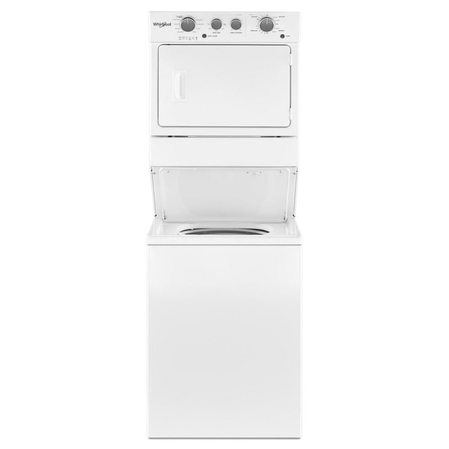 Whirlpool WET4027HW 27 Inch Wide Laundry Center with 3.5 Build