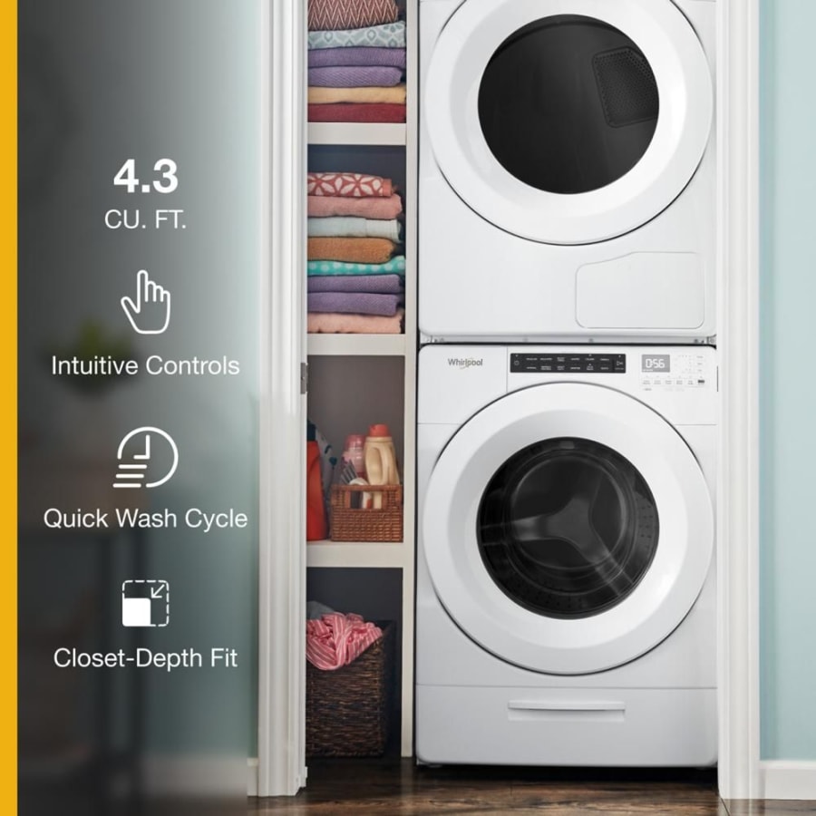 Washer dryer 27 inch depth top