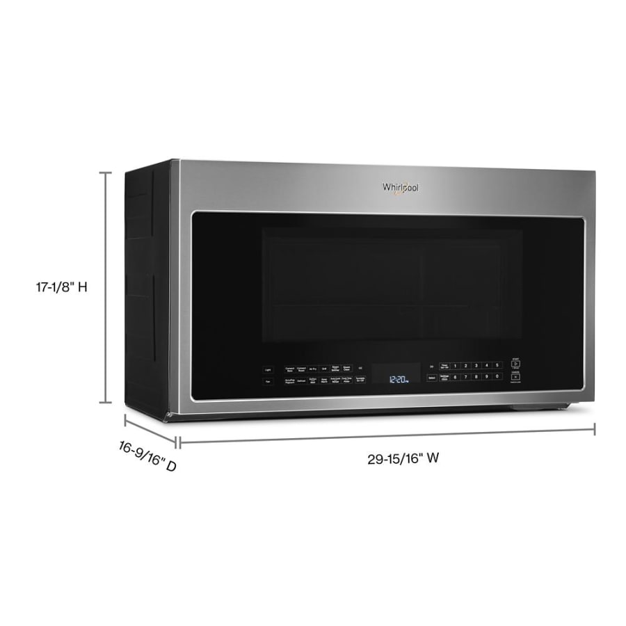 Whirlpool 1200 watt microwave cheap