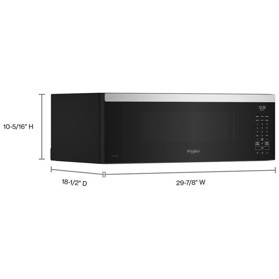 Whirlpool 10 inch microwave on sale
