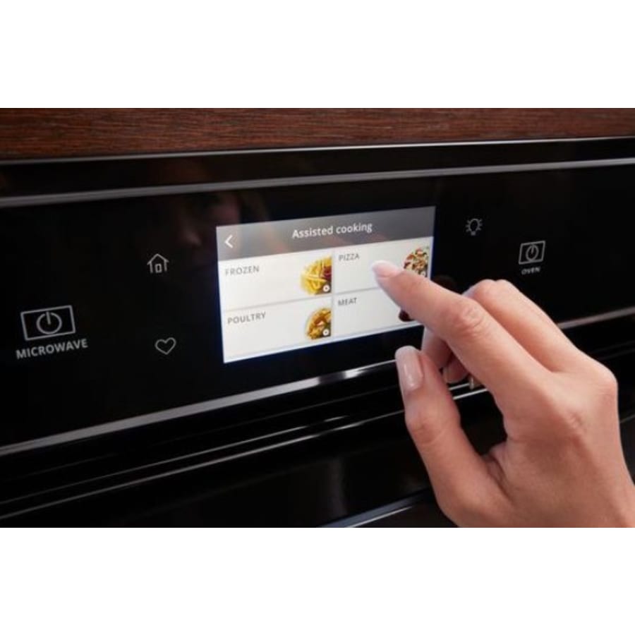 Whirlpool touch screen microwave discount