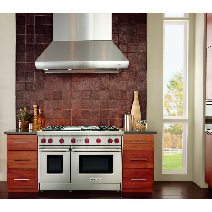 Wolf 36 inch range hood on sale