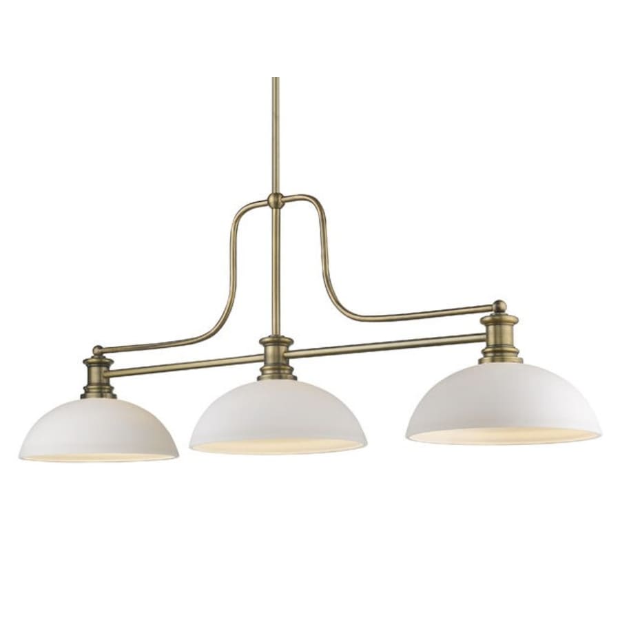 Amazon.com: Z-Lite 725-3HBR-DMO14 3 Light Chandelier