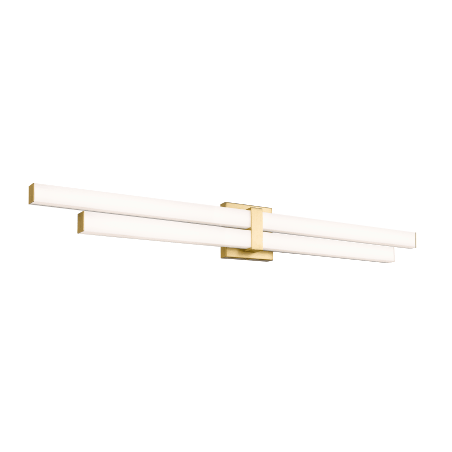 Z-Lite 1008-18W-BN-LED Zane Vanity, 2-Light 40 Total Watts