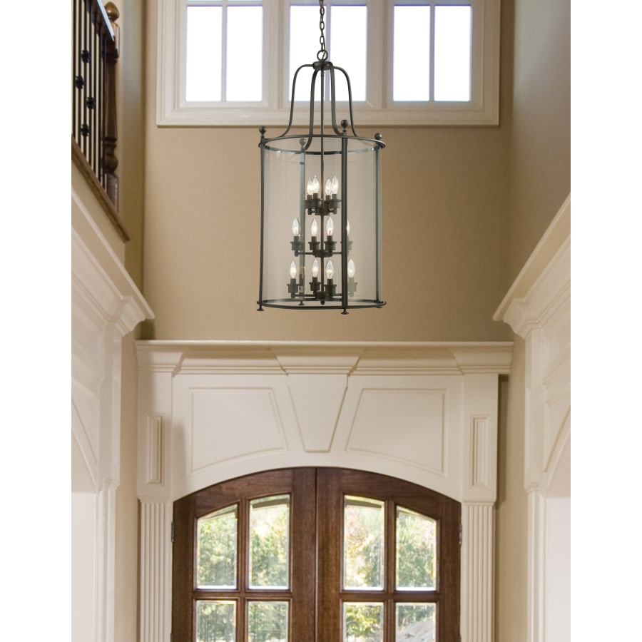 Z-Lite 135-3 Wyndham 3 Light Mini Pendant with Clear Shade Z-Lite 135-3 Wyndham 3 Light Mini Pendant with Clear Shade