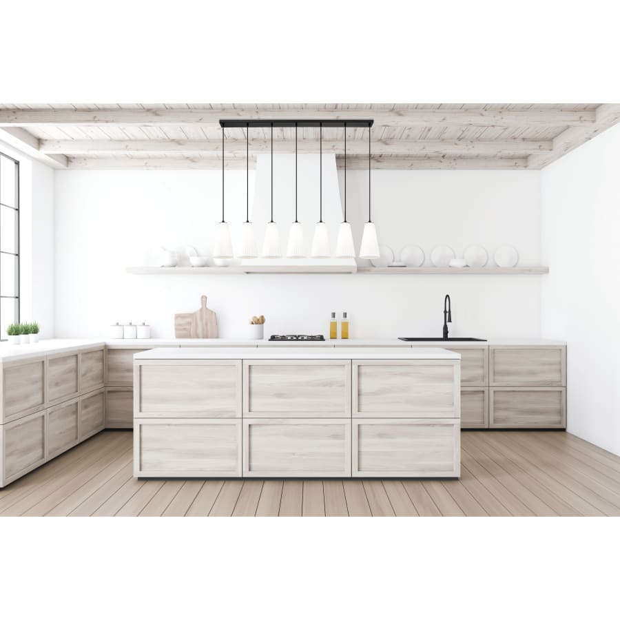 Z-Lite 3043P6-7L-MGLD Farrell 7 Light 54