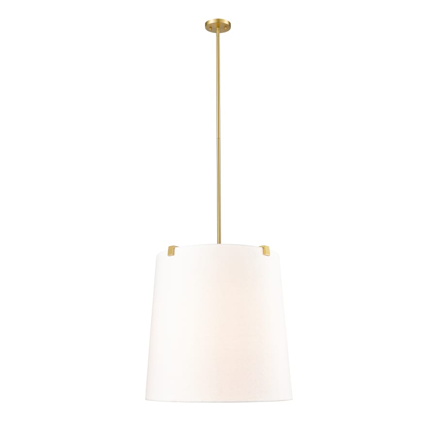 Z-Lite Weston 6 Light Pendant in Brushed Nickel 3501P24-BN