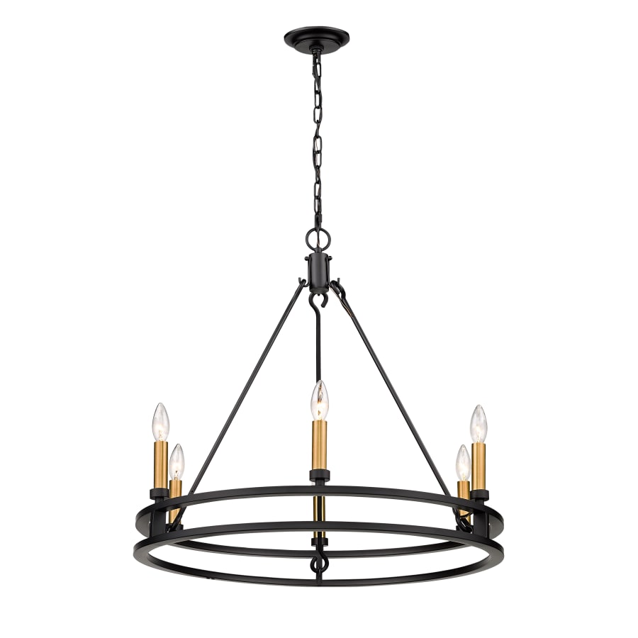Z-Lite 4005-6MB Dennison 6 Light 27