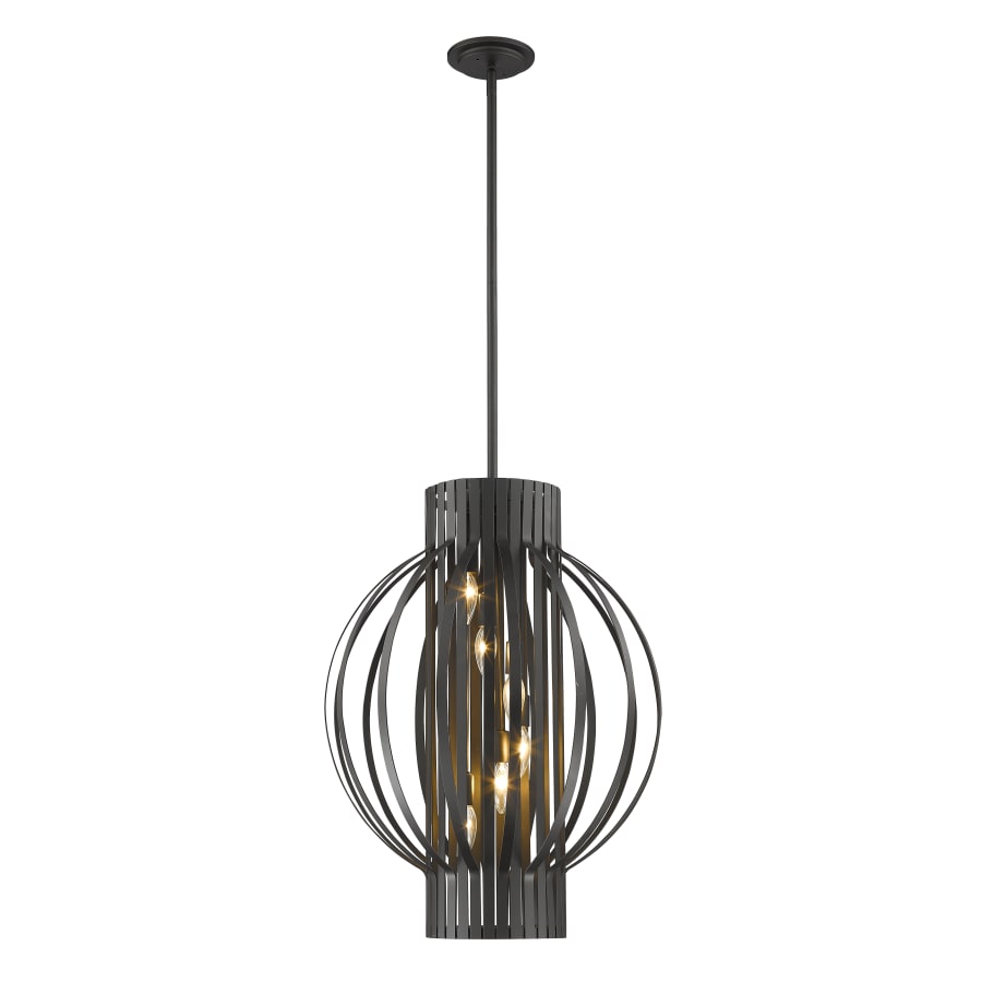 Z-Lite 436-20BRZ Moundou 6 Light Pendant | Build.com