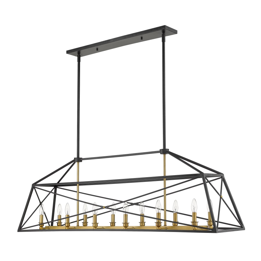 Z-Lite 447-56AS Trestle 12 Light 12