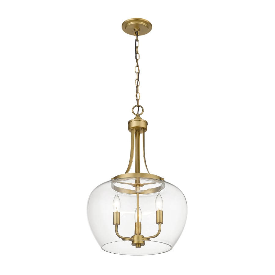 N♡N Z-Lite 473P16-BN Joliet 3 Light 16