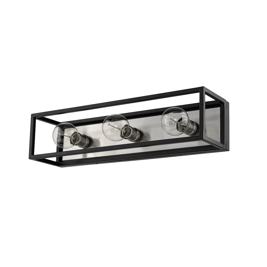 Z-Lite 480-3V-MB-BN Kube 3 Light 7