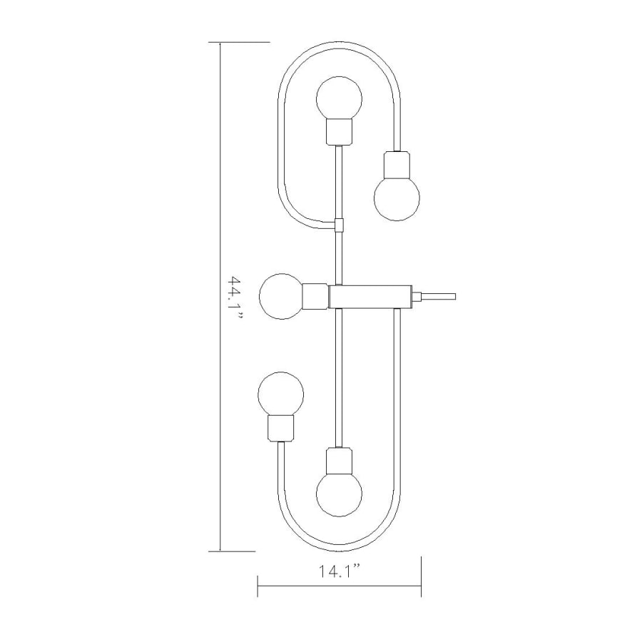 Z-Lite 621-5L-MB-FB Neutra 5 Light 6